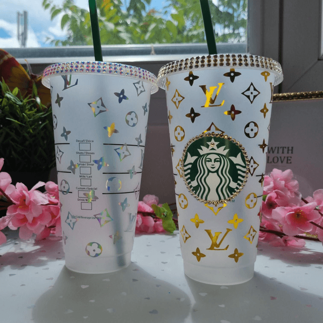 Luxury LV strass