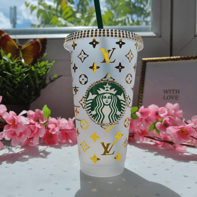 Luxury LV strass