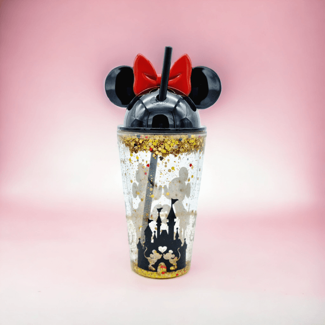 Gobelet Snowglobe Disney Mickey Et Minnie Mouse 
