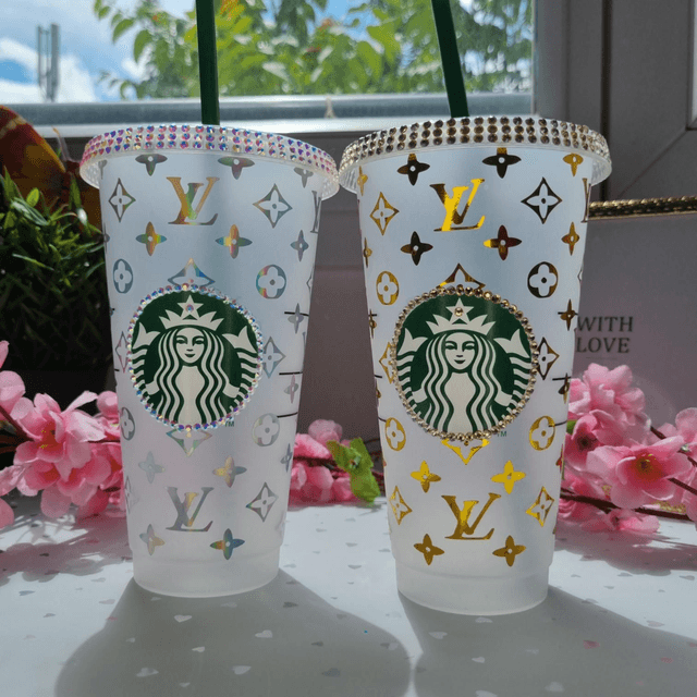 Luxury LV strass